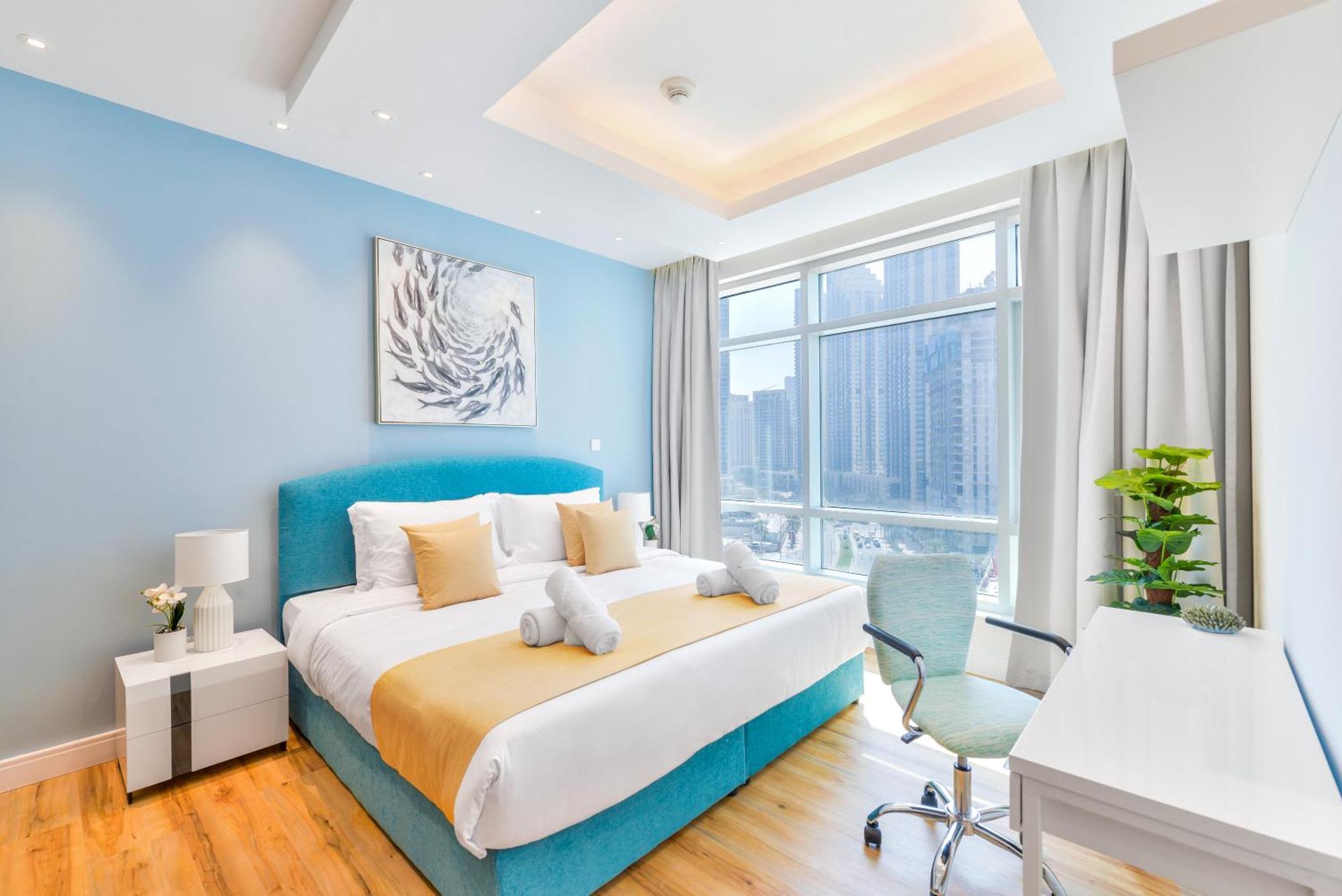 Ferienwohnung Lofts - Downtown Luxury - 5 Min Walk To Dubai Fountain! Exterior foto